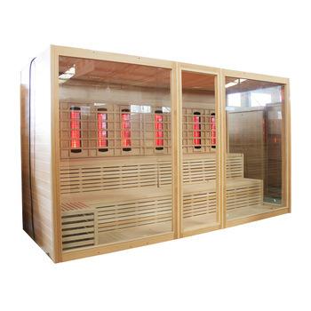 China Computer control panel 6 person digital control /led screen control sauna room for sale