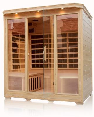 China Computer Control Panel Good Prices High Quality 4 Person Infrared Sauna Shower Combination for sale