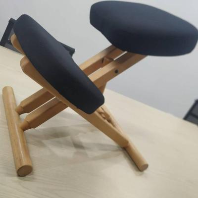 China (height)cheap price adjustable with wooden kneeling correction chair for sale