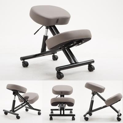 China (Height)Adjustable Ergonomic Desk Chair For Use Back Adjustable Chair Home Waist Kneeling Table Study Knees Foldable Kids Patch for sale