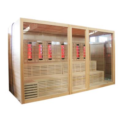 China Hot Sale Computer Control Panel Camera Hidden Hotel Room With Spa Sauna Room for sale