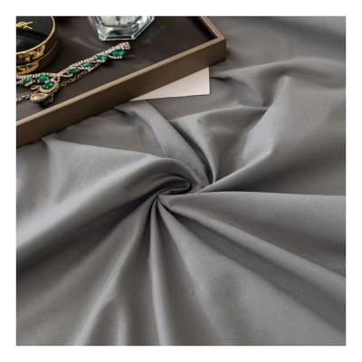 China Nondisposable china factory supply solid color 4 pcs polyester customized size 100% microfiber curtain bed sheet for home hotel for sale