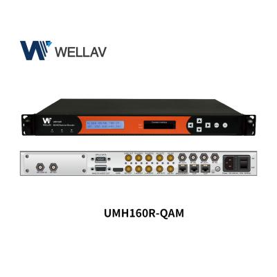 China UMH160 DVB-S2 to DVB-T QAM Gateway with SDI HDMI AV Decoding ASI and IP Wellav Radio and TV Broadcasts Equipment IRD UMH160R-QAM for sale