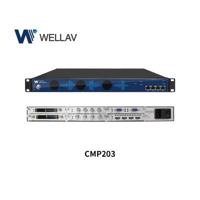 China Wellav CMP203 16 32 64 96 IP QAM DVB-T/T2 ISDB-T RF Modulator CMP203 for sale