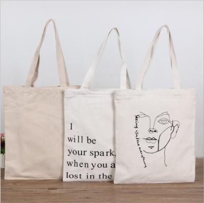 China Wholesale Custom Zipper Eco-Friendly BSCI Logo Printed Recycle Natural Canvas Grocery Cotton Tote Shopping Bag for sale