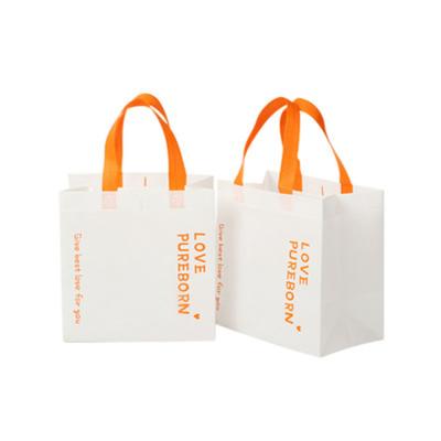 China Eco-friendly Customized Promotional Reusable Non Woven Shopping Gift Tote Bag Wholesale Eco Cheap Price for sale