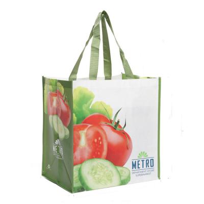 China Custom Handled Bolsas Deli Manufacturers Logo OEM Price PP Laminated Nonwoven Fabric Woven Tote Shopping Bags for sale