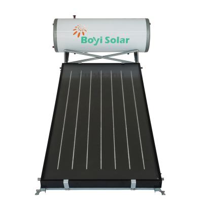 China Compact Pressurized Flat Plate Solar Panel Hot Water System for sale