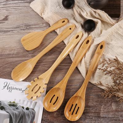 China Viable High Quality Bestselling Kitchen Utensils Chinese Wooden Rice Serving Spoon Spatula For Cooking for sale