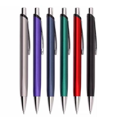 China Nice Writing Feeling New Design Customized Refill Size Promotional Pen Office Wholesale Ballpoint Pen for sale