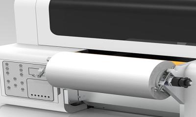 China Filme UV de Machine Environmental Mini Compact Uv Printer AB da impressora da elevada precisão à venda