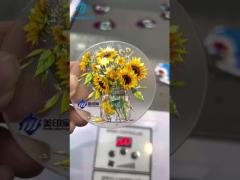 Professional 1440 DPI Uv Inkjet Flatbed Printer / Uv Flatbed Printing Machine with THK Linear Guide