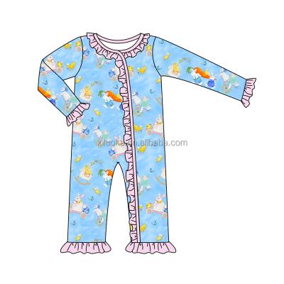 China Long sleeve wholesale Easter day baby romper /dress/outfits/shorts boutique baby items romper for sale