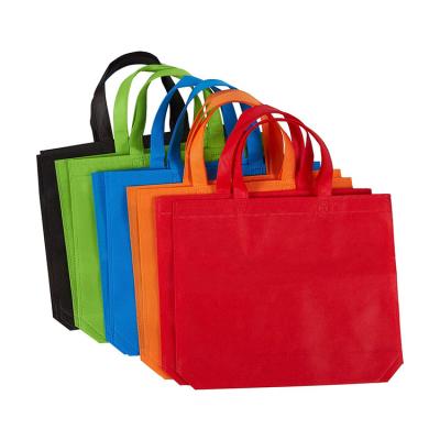 China Eco Friendly Non Woven Reusable Grocery Tote Bag Strap Custom Burgundy Moisture Proof for sale