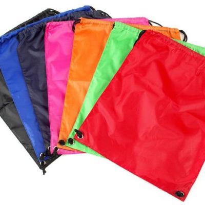 China Polyester Waterproof Sports Backpack Gym Bag Drawstring Bag Custom Summer Tote Bag for sale