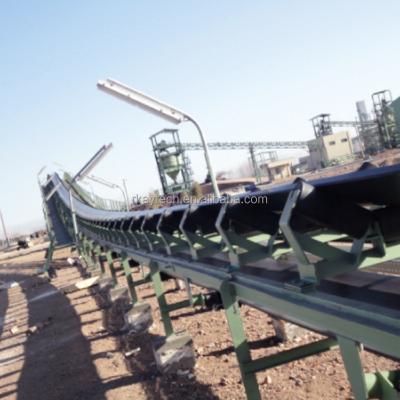 China Direct Chinese factory high efficiency EXTRACTION and large capacity belt conveyor machine for conveying bulk material for sale