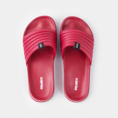 China Rote PU schäumen schnelle trocknende Eva Slide Sandal With Open-Zehe zu verkaufen