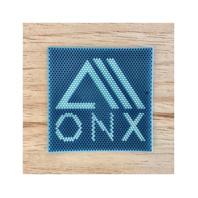 China Customized High Quality Apparel Washable 3D Printing Silica Gel Apparel Patches Heat Transfer Label for sale