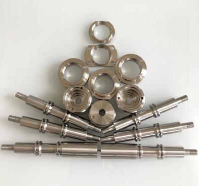 China OEM CNC precision lathe parts automatic aluminum/stainless steel turning shaft parts anodized/polished cnc parts for sale