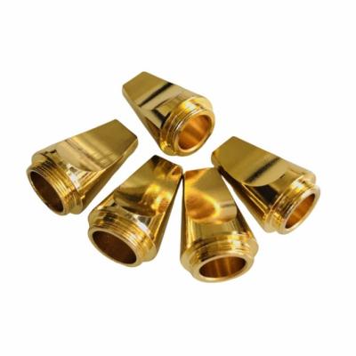 China CNC turning customized brass electronic parts automatic CNC turning machine parts for sale