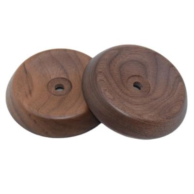 China Custom CNC Wood Machining Parts CNC lathe turning black walnut parts for sale