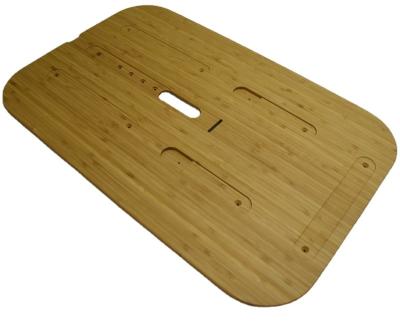 China CNC machining bamboo plate CNC engraving bamboo part CNC wooden part service for sale