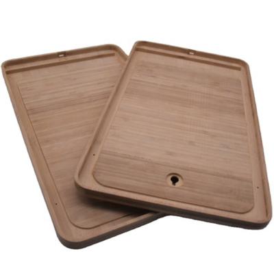 China CNC machining Bamboo plates Custom made Wooden parts for sale