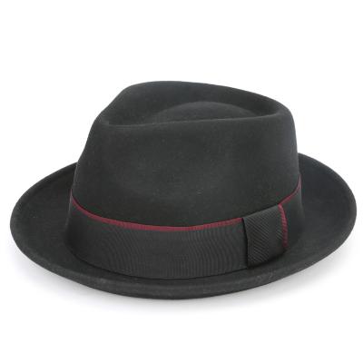 China Soft Fedora Hats 100 Wool Felt Elegant Flat Brim Vintage Formal Tough Wide White 93 Custom Made Wholesale for sale