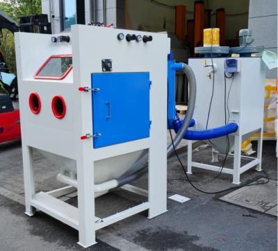 China Intelligent Automatic Building Material Stores Sandblaster for sale