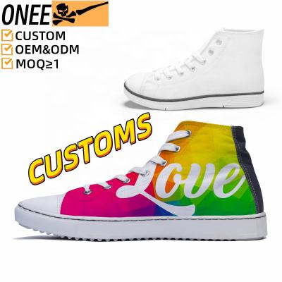 China Cushioning OEM LOW MOQ Custom Men Shoes Manufacturer Free Design Custom Logo Sneakers Walking Style Mens Custom Men Skateboard Sneakers for sale