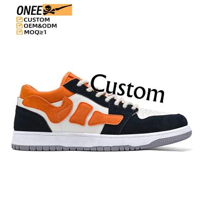 China Cushioning Custom Logo Brand Basketball A1 Low Cut Retro Skateboard Genuine Leather Retro Casual Sneakers Basketball Shoes Men for sale