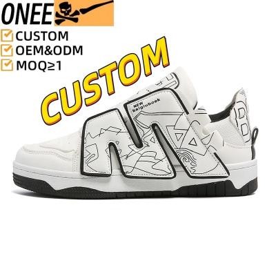 China Cushioning OEM Custom Dunks Original Customized Men's Basketball Shoes Custom Sb High And Low Cut Leather Sneakers Skateboard Shoes for sale