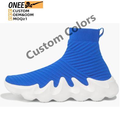 China Cushioning High Top Women's 450 Socks Sneaker Shoes 2023 Top Quality Designer Shoes SPEED 2.0 ladies Stretch Knit Flat Bottomed for sale