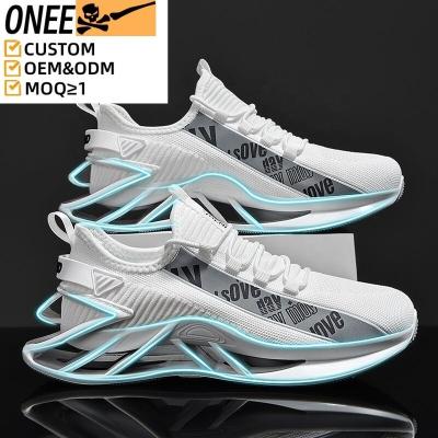 China Cushioning Men Customizable Shoes Sneaker Blade Running Casual Men Sports Shoes Zapatos De Mujer Hombre Plus 46 Zapatillas Walking Shoes for sale