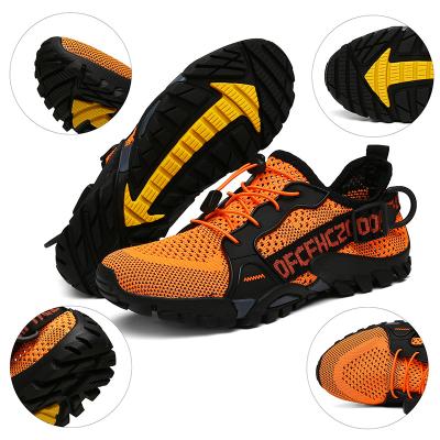 China Fashion Trend Outdoor Beach Walking Camping Shoes For Boating Fishing Wading Comfortable Hiking Shoes Sport Beach Aqua Water Shoes Men for sale