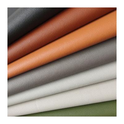 China napa pattern european standard PVC waterproof wholesale leatherette for sofa vegan leather materials for sale