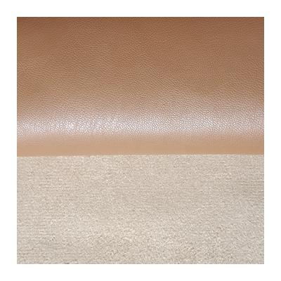 China Low Elastic High Quality Suede Fabric PU Synthetic Leather For Garment And Jacket Materials for sale