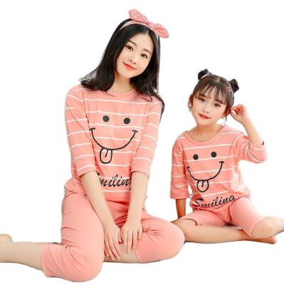 China Factory wholesale high quality QUICK DRY 4 people family pajamas set with low price children clothing wholesale for sale