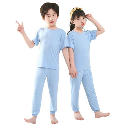 China QUICK DRY kids clothing sets pajamas bag wholesale quantity summer cotton custom OEM customized item pajamas kids kids sleepwear clothing for sale