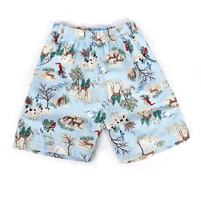 China QUICK DRY Cotton Elastic Waist Pants Kids Toddler Kids Short Pants Baby Boy Clothes for sale