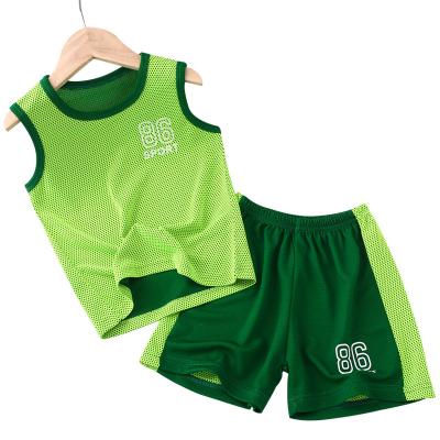 China High quality children's sports vest suit children's clothing wholesale quick-drying raincoats wholesale for sale