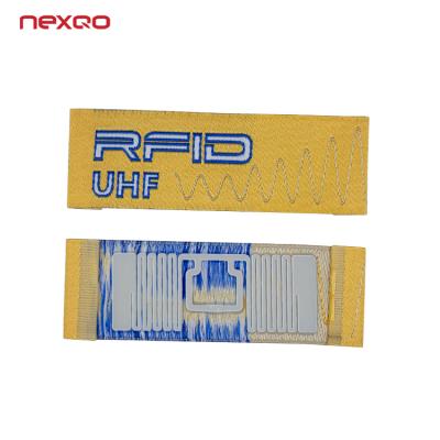 China OTHER Samrt Label UHF 860~960mHz RFID Woven Apparel Custom Printing Label for sale