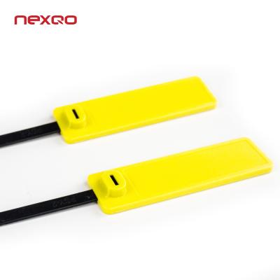 China Waterproof/waterproof RFID cable tie bottom tags waterproof/customized logo yellow or customized waterproof and mini tag, graphic customization for sale