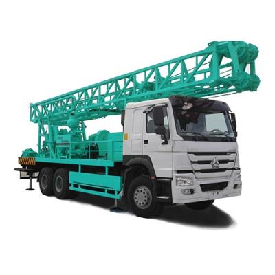 China 11m Exported To Tunisia HFC-400 Truck Mounted Water Well Drilling Rig Mine Drilling Rig for sale