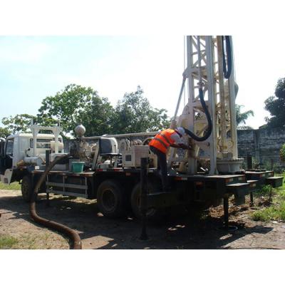 China Industry and Agriculture Full Hydraulic HFC600 Truck Mounted 600m Deep Water Well Drilling Rig Drilling Water Well Machine for sale