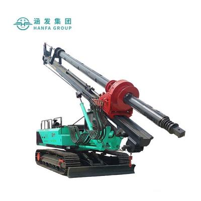 China Rotary Farms Mobile Pile Rotary Drilling Rig 30m HF330 Crawler Used Drilling Rig for sale