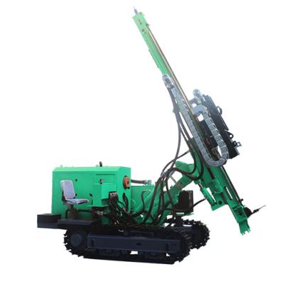 China Hfpv-1A Construction Solar Ground Excavator Mounted Drilling Rig Photovoltaic Machine Ram For Solar Power System for sale