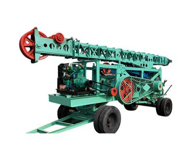 China Truss High Productivity HF-6A 300m Borehole Drilling Rig For Piling Foundation Percussion Drilling Rig for sale