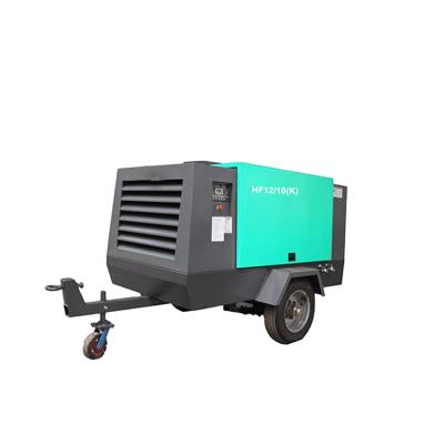 China Splash HF17/8(H) mobile diesel screw end air compressor price for sale for sale