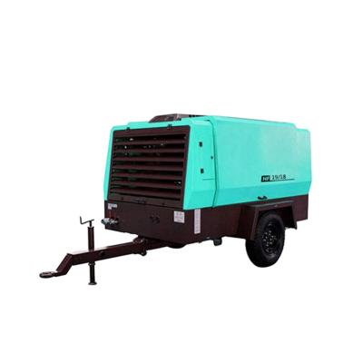 China Splash HF series industrial diesel screw type mobile air compressor factory price for sale for sale